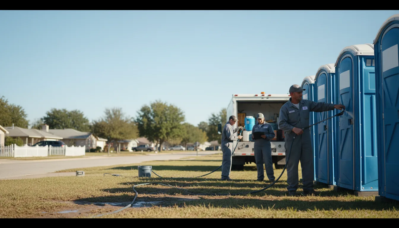 Long-Term Portable Toilet Rental in Nichols, WI near me